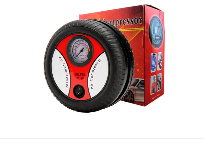 Портативен компресор във формата на гума , 12V , 10 бара