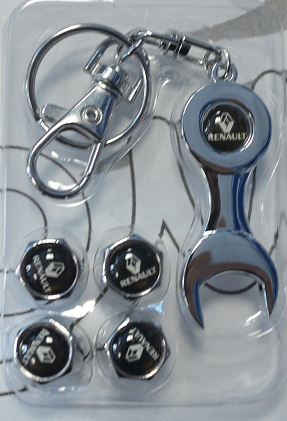 Ключодържател и капачки за вентили RENAULT