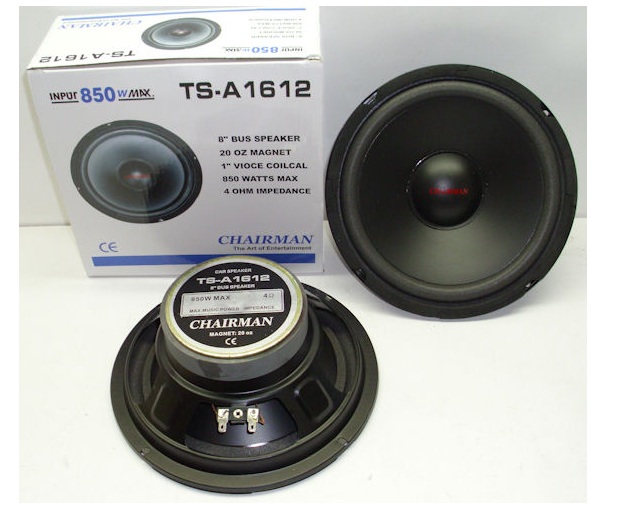 Високоговорител CHAIRMAN 8"TS-A1612 - 4ом./850w