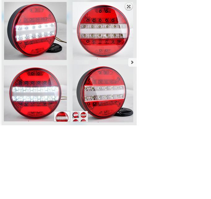 LED многофункционален стоп с неон 