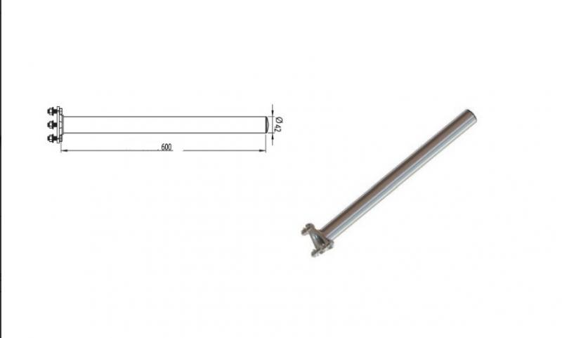 Стойка за калник-60см