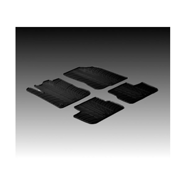 Гумени стелки Gledring за Peugeot 208 2012+