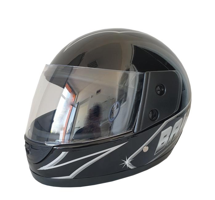 КАСКА ЗА МОТОР ЧЕРНА