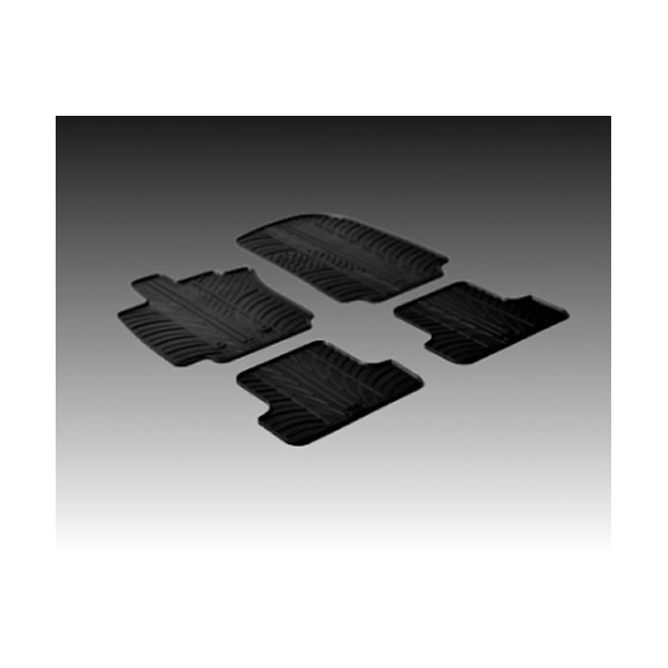 Гумени стелки Gledring за Renault Clio III 2005 - 2012