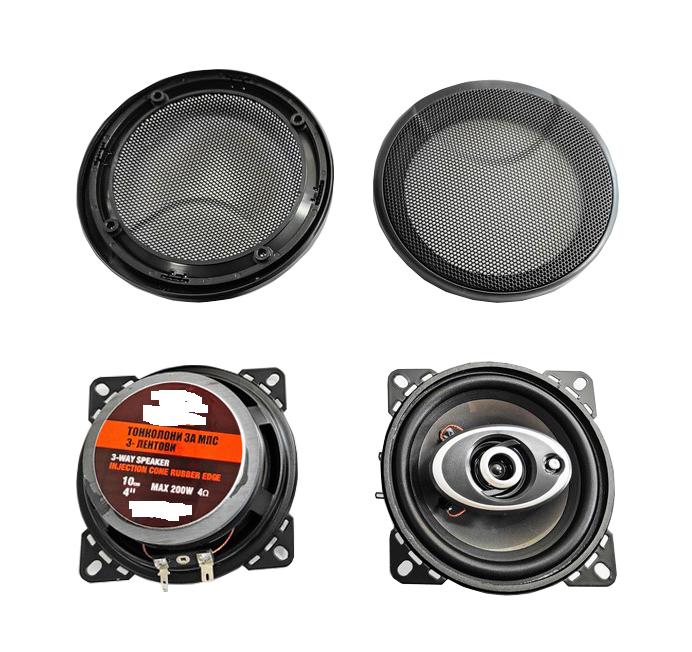 Тонколони 4" - 200W