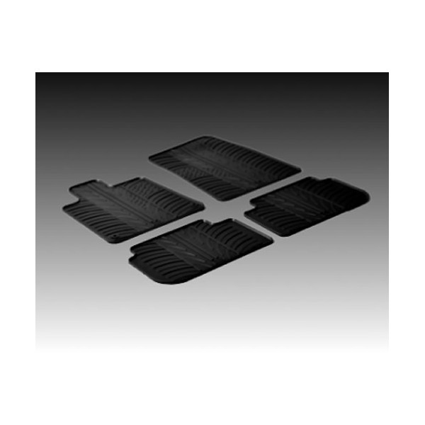 Гумени стелки Gledring за Peugeot 407 2004 +