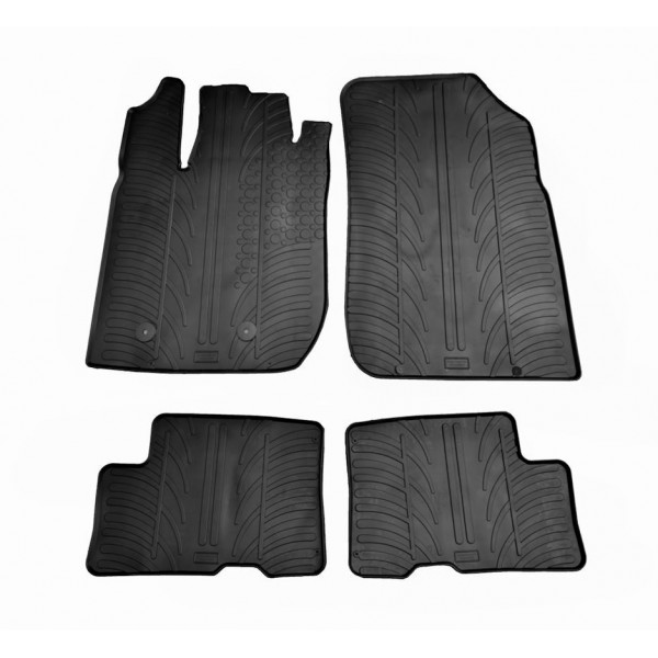 Гумени стелки Gledring за Dacia Duster SUV 01.2018- (manual)