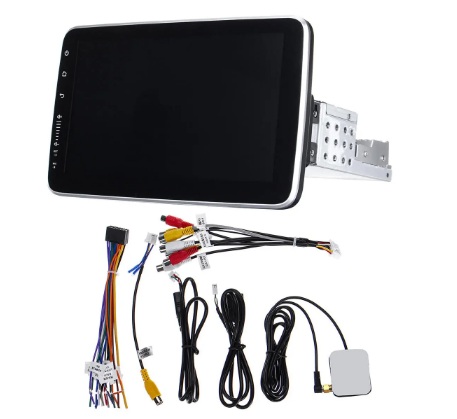 image_4 Универсална 1-DIN 10" мултимедия с Android GPS WiFi 360° с въртящ дисплей