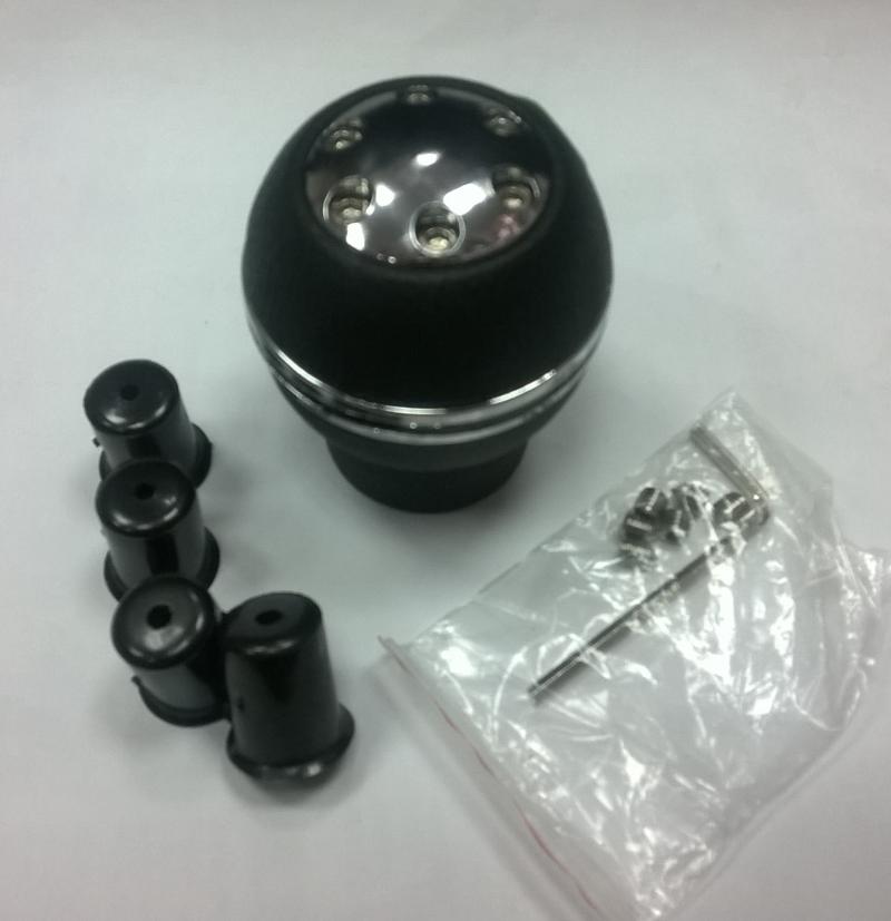 Топка за скоростен лост-универсална с приставки. Модел:1187 