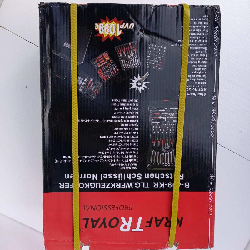 Куфар с инструменти 499 части KRAFTROYAL