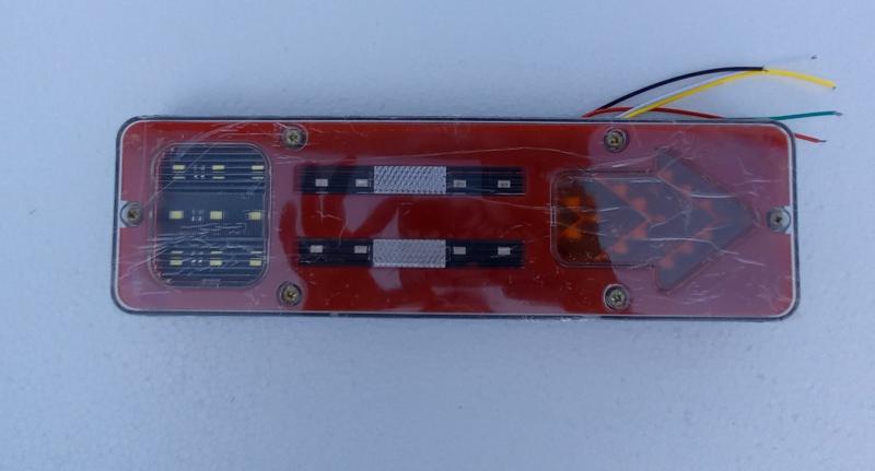 LED стопове с динамичен мигач и неон 12V