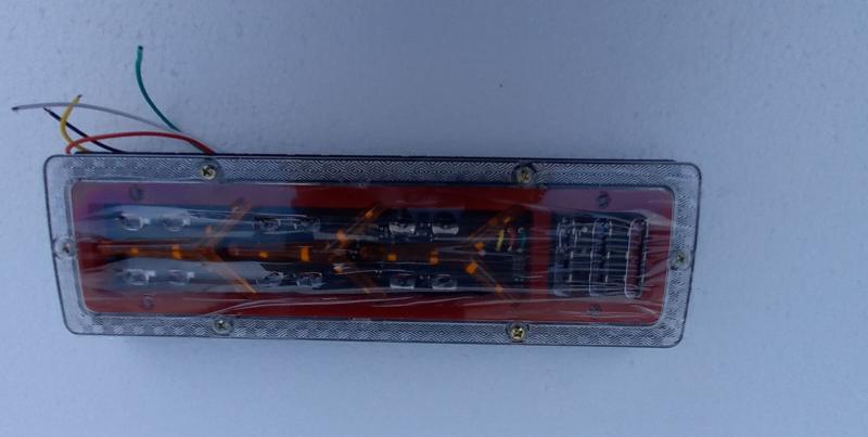 LED стопове с динамичен мигач и неон 12V