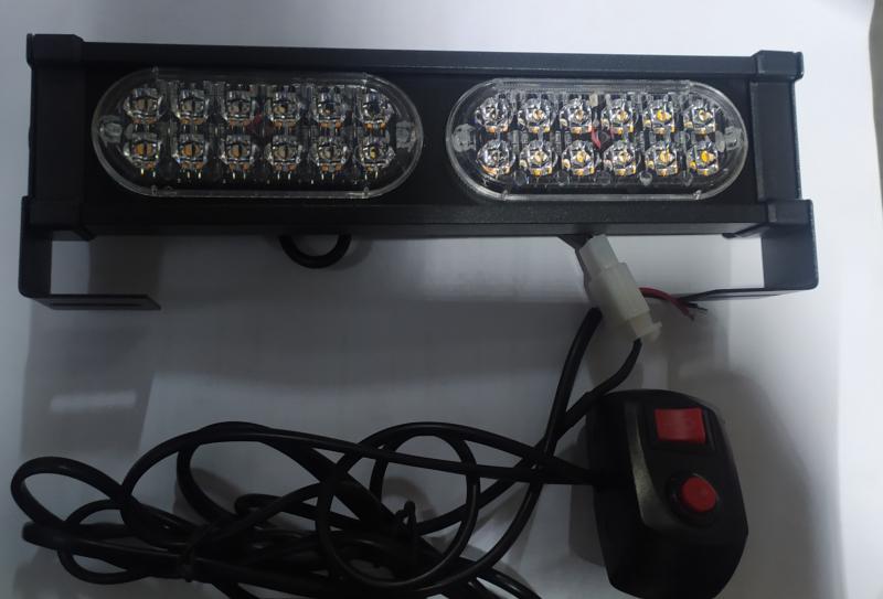 Сигнален блиц-54W жълта светлина