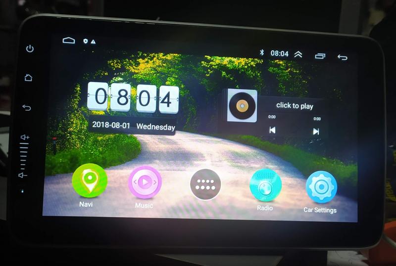 image_5 Универсална 1-DIN 10" мултимедия с Android GPS WiFi 360° с въртящ дисплей