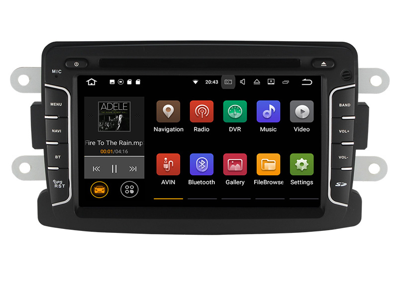 DACIA SANDERO DUSTER RENAULT CAPTUR LOGAN 2 НАВИГАЦИЯ 