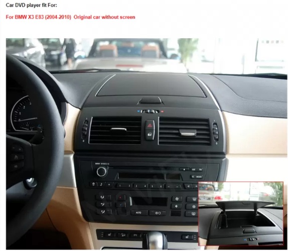 image_5 BMW X3 E83 2004-2010 9" НАВИГАЦИЯ