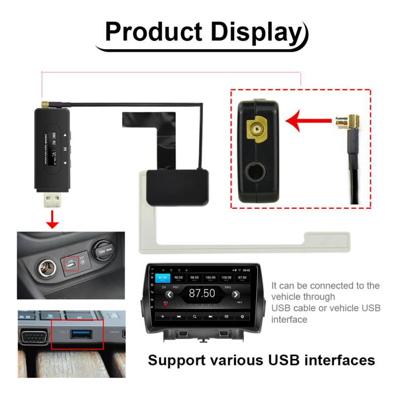 image_3 DAB / DAB+ FM Трансмитер с USB Захранване и OLED Дисплей