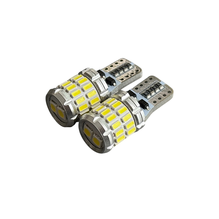 Диодни крушки T10 12V – 34 SMD LED, 6000K бяла светлина 
