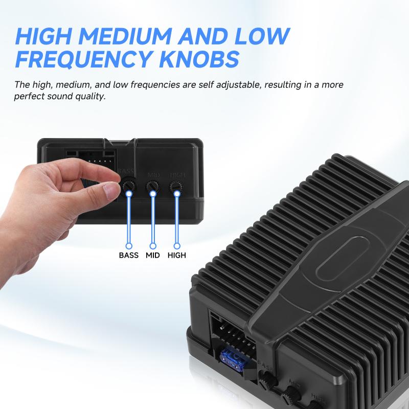 image_2 Универсален 4-Канален DSP 3.0 Аудио Усилвател за Автомобил (4x80W) с Plug & Play Монтаж
