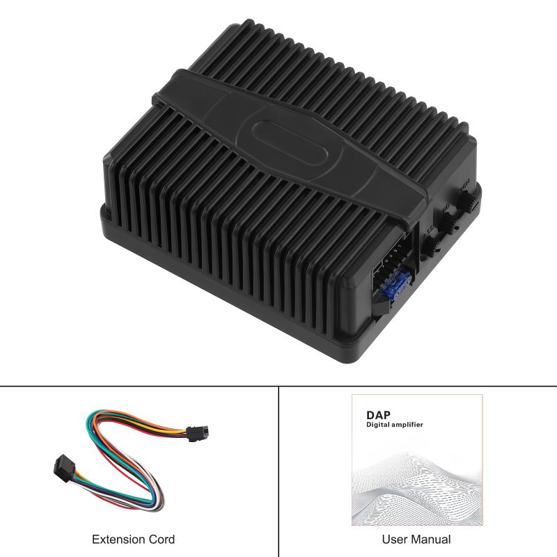 image_3 Универсален 4-Канален DSP 3.0 Аудио Усилвател за Автомобил (4x80W) с Plug & Play Монтаж