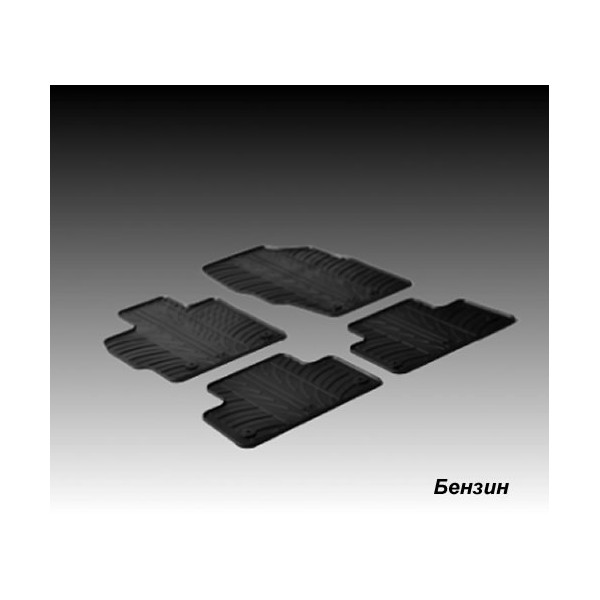 Гумени стелки Gledring за Mazda Cx -7 2007 +