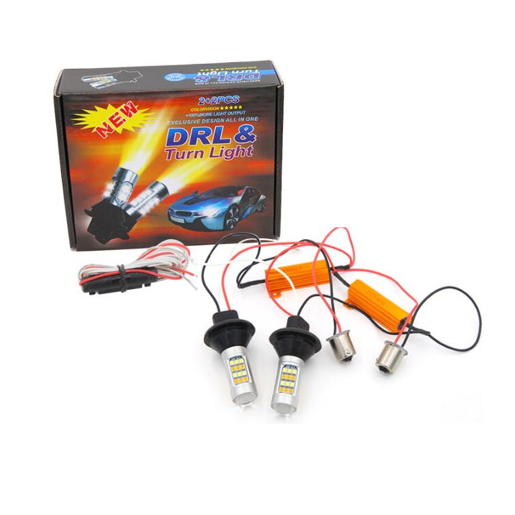  Диодни крушки с мигач DRL