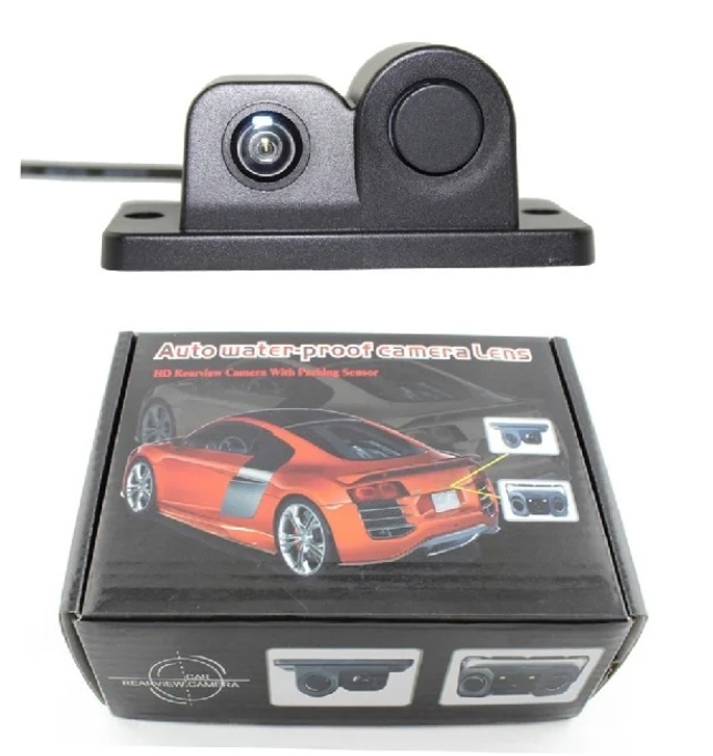 Камера за обратно виждане + паркинг сензори 3-в-1