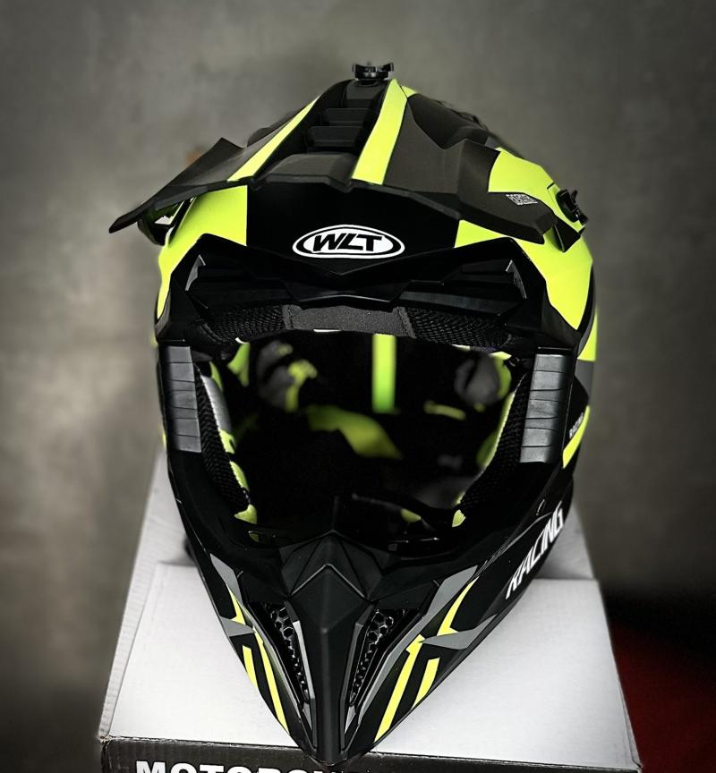 Кросова Каска 127 - XL - Black/Yellow