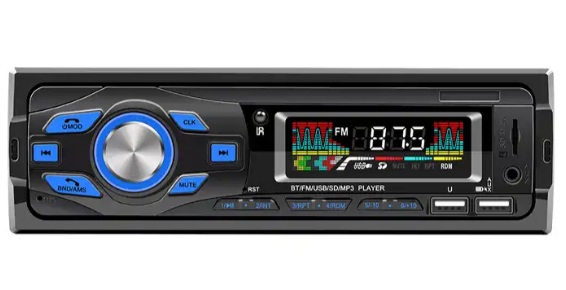 Авто радио MP3 Player BT FM Aux-in Receiver SD USB MP3 MMC WMA ISO Port