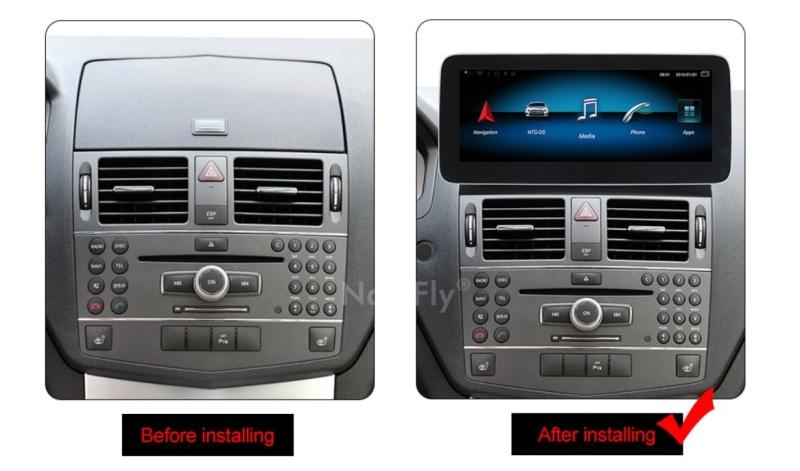 image_3 Мултимедия за Mercedes C-class W204 2007-2010 - NTG4 - 10.25"