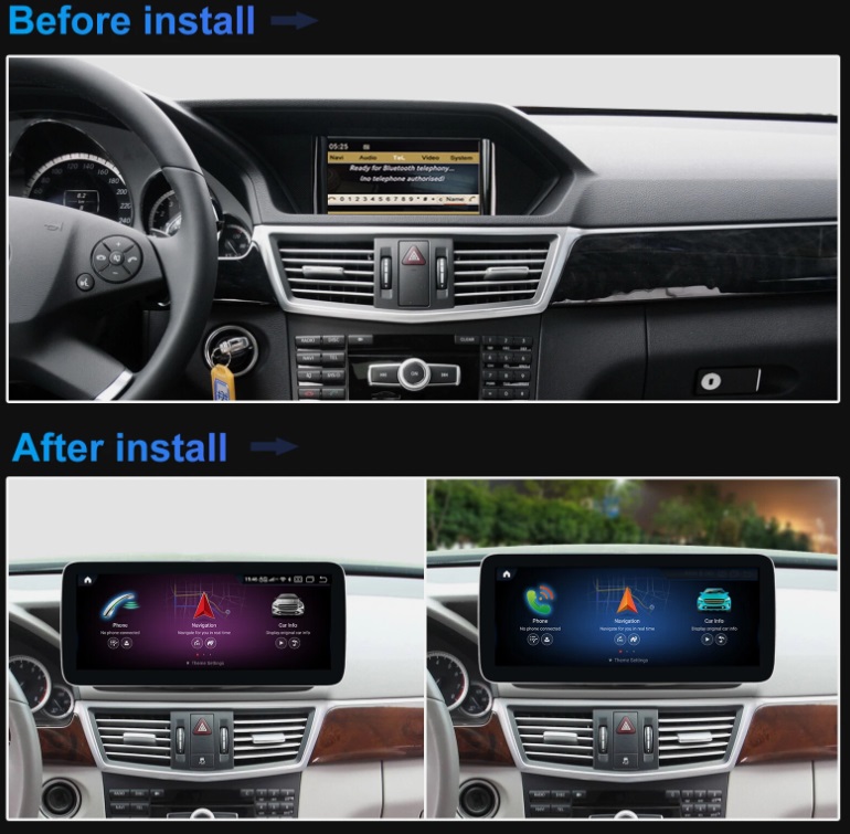 image_3 Мултимедия за Mercedes E-class W212 2008-2011 - NTG4 - 12.3"