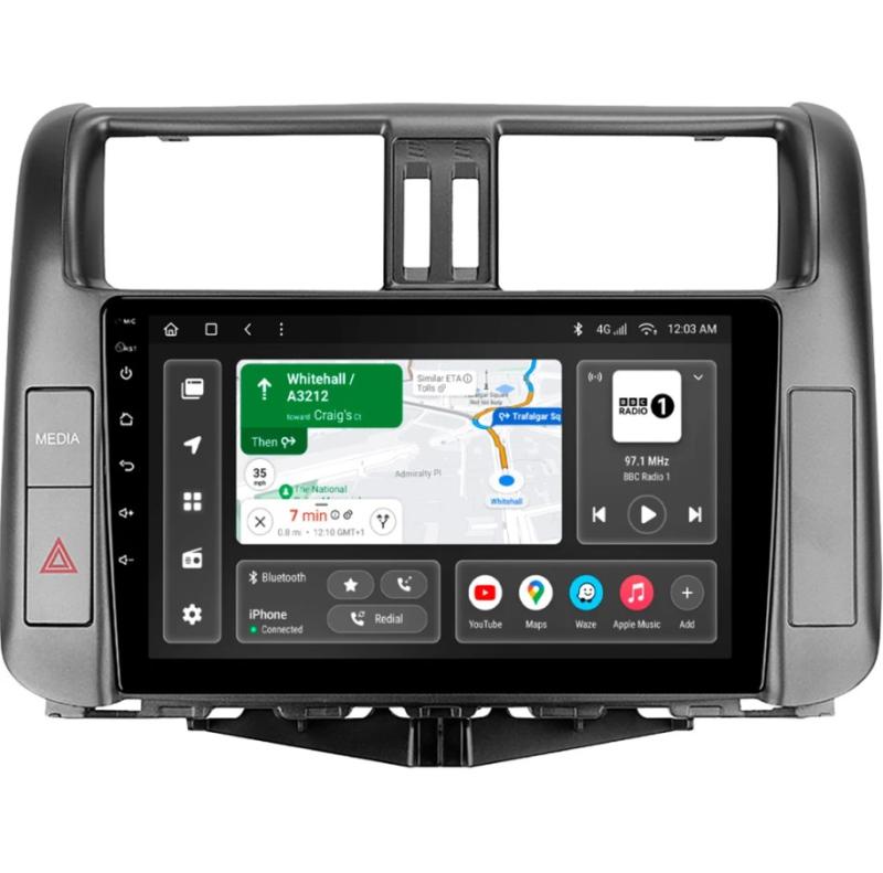 Мултимедия за Toyota Land Cruiser J150 2010-2013 9"