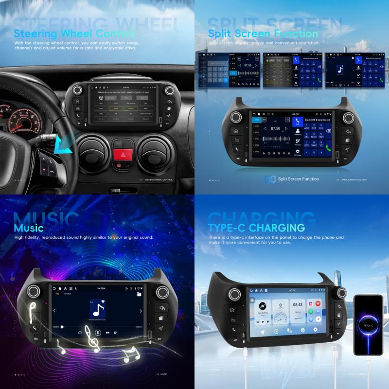 image_2 Мултимедия за FIAT Fiorino 2008-2016/ Peugeot Bipper/ Citroen Nemo - 7