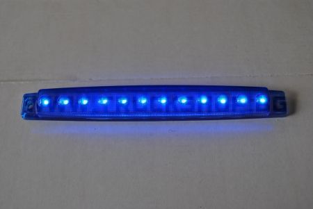 Габарит диоден LED - син - 12 диода 