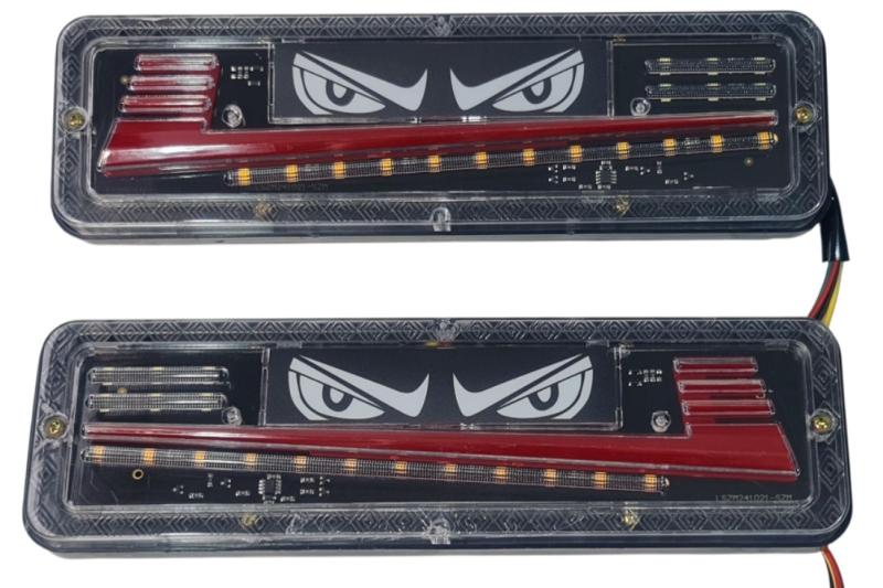 ЛЕД Стоп с очи и бягащ мигач