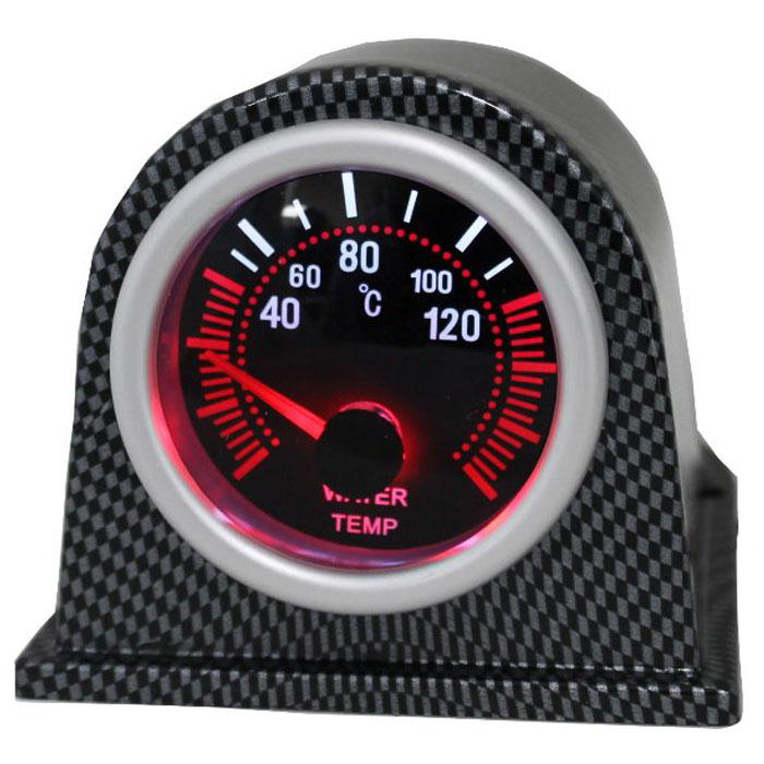 Измервателен уред за табло-температура вода-черен