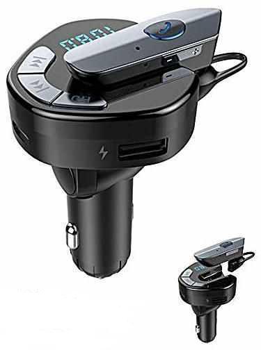  V8 BT/FM Wireless трансмитер с handsfree слушалка,USB+Type C