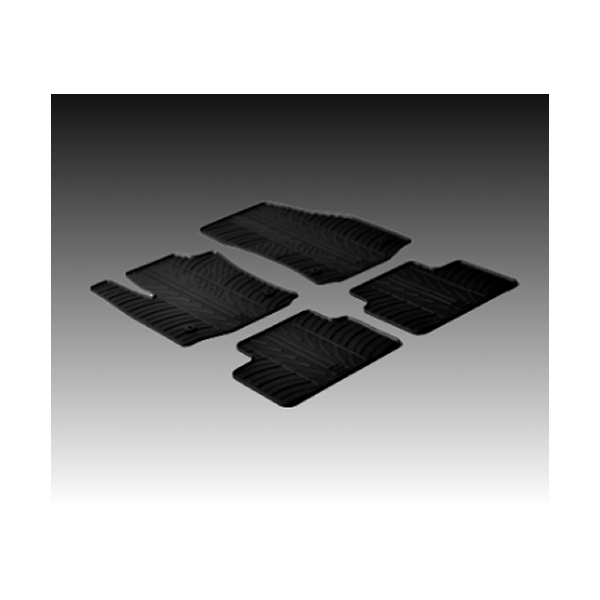 Гумени стелки Gledring за Opel Meriva B 5D 2010+