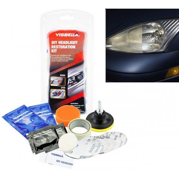 Комплект за възстановяване и полиране на фарове